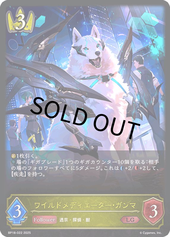 画像1: ワイルドメディエーター・ガンマ【LG】[BP18-022] (1)