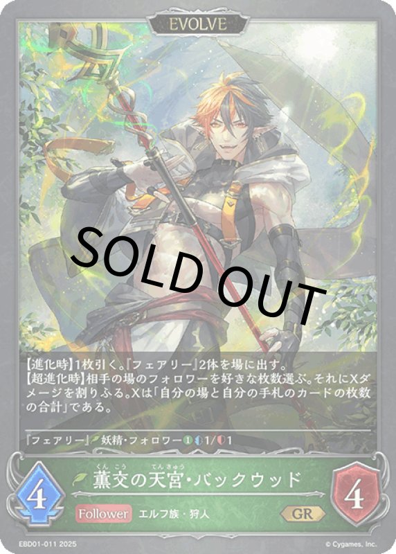 画像1: 薫交の天宮・バックウッド（EVOLVE）【GR】[ebd01-011] (1)