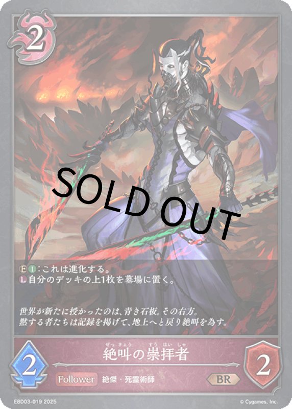 画像1: 絶叫の崇拝者【BR】[ebd03-019] (1)